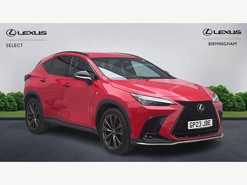 Red Used 2023 Lexus NX450h+ Sport Line SUV | £41,078 (Super price) - Image 1/3