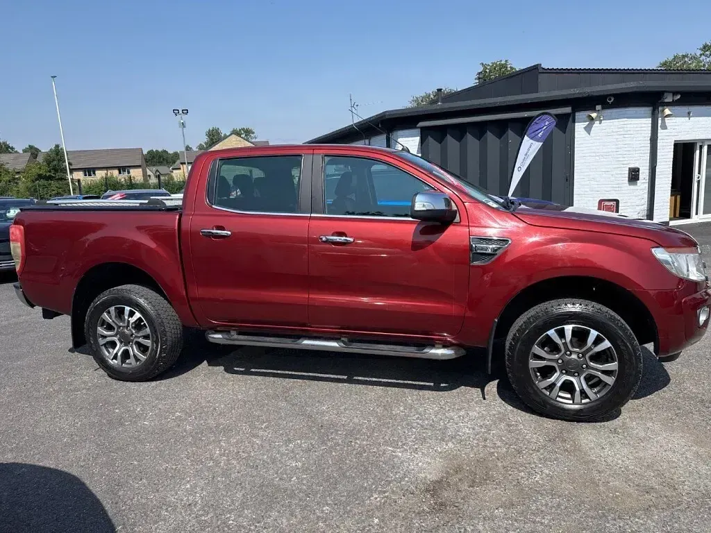 Used Ford Ranger Limited 2015 Red Pickup