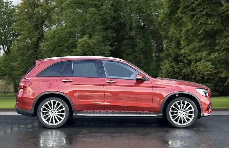 Used Mercedes GLC250 AMG line 2017 Red SUV
