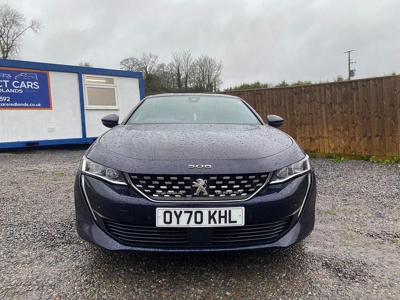 Second-hand Peugeot 508 GT-line 130 CP (95 kW) 2020 Albastru Hatchback