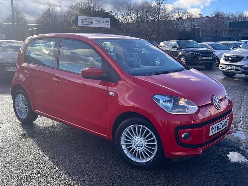 Used VW up! high up! 75 HP (55 kW) 2014 Red Hatchback