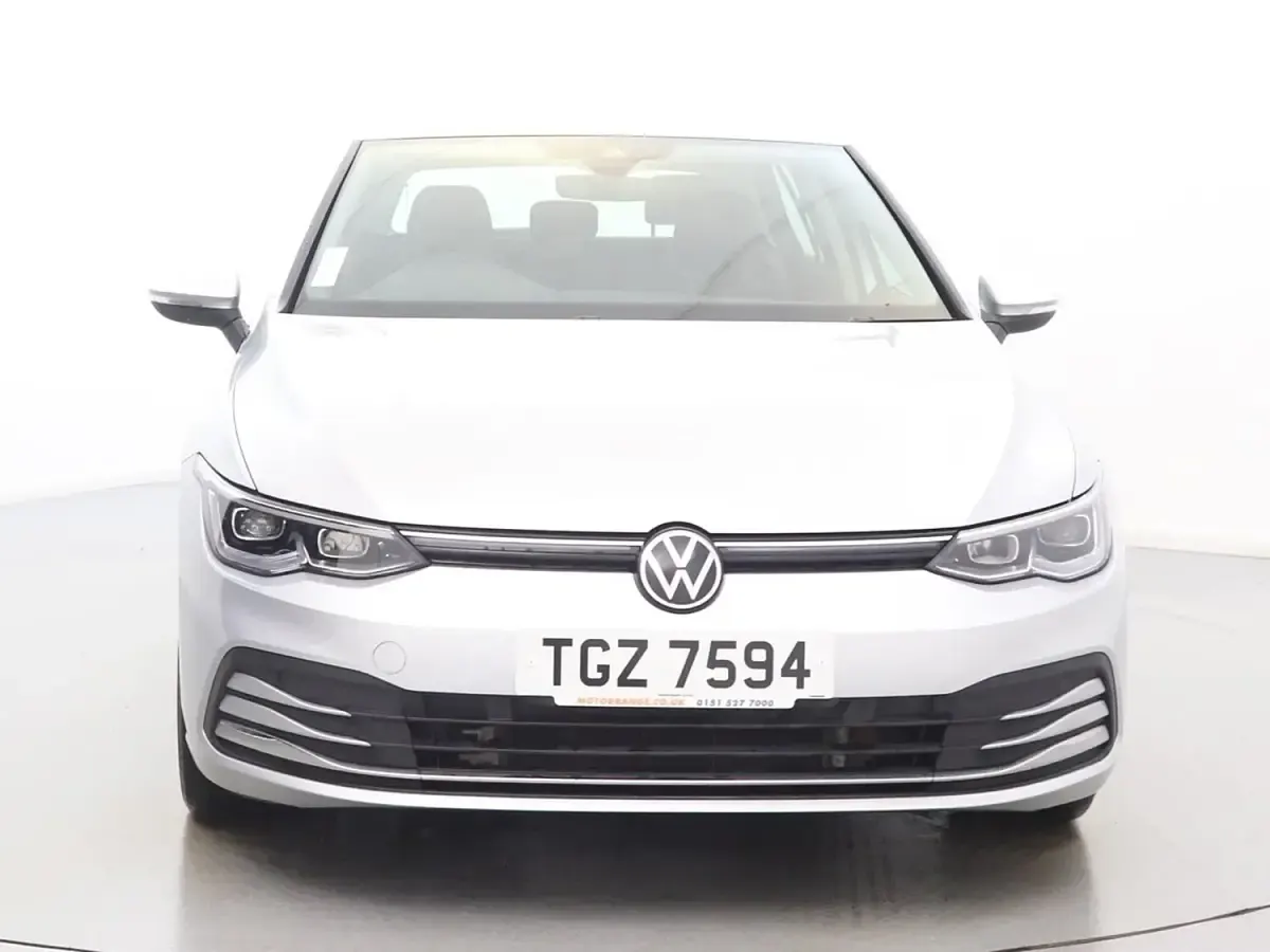 Used VW Golf VII Style 150 HP (110 kW) 2021 Silver Hatchback