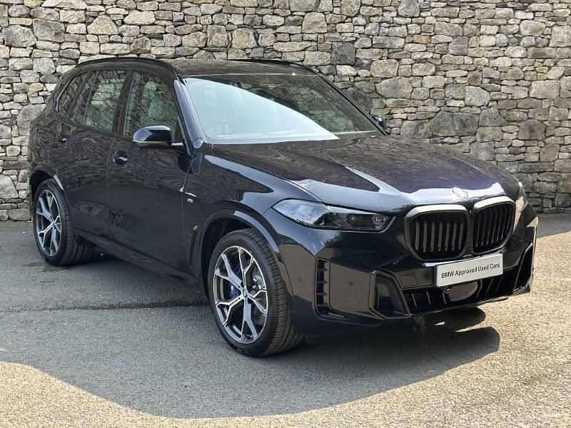 Black Used 2025 BMW X5 M M Sport SUV | £69,949 - Image 1/4