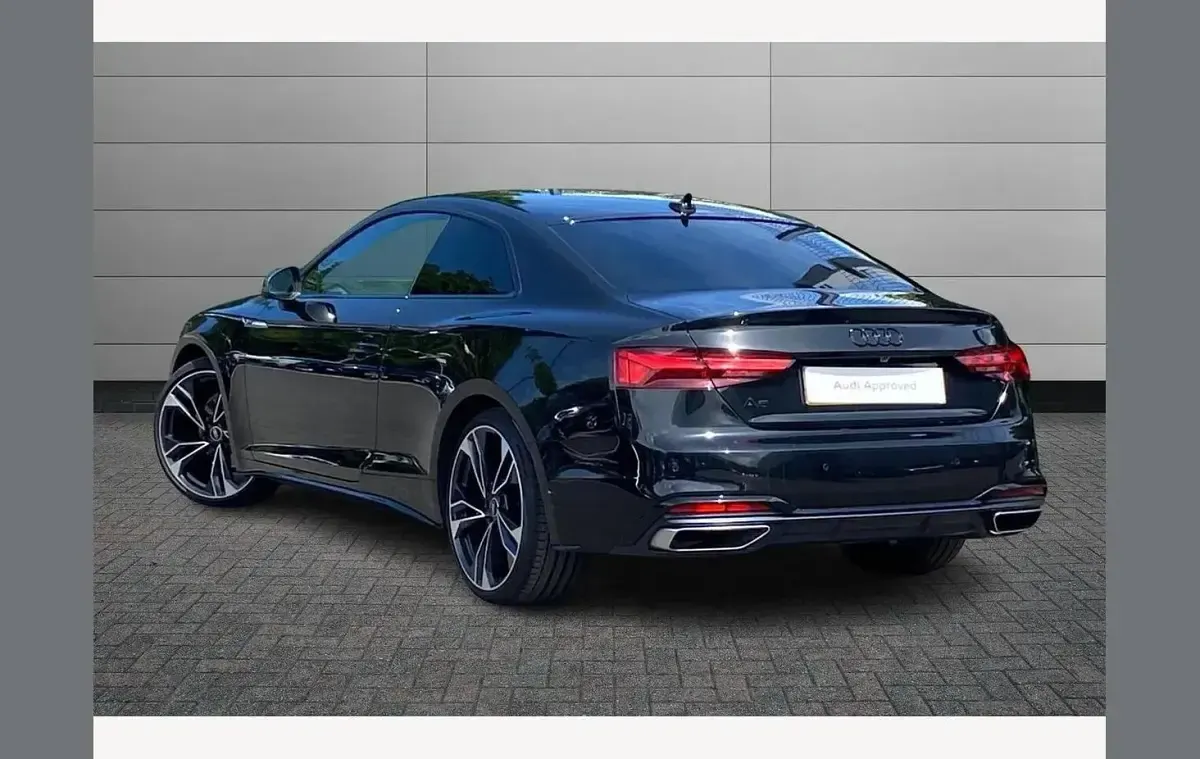 Used Audi A5 Comfort 204 HP (150 kW) 2021 Black Coupe