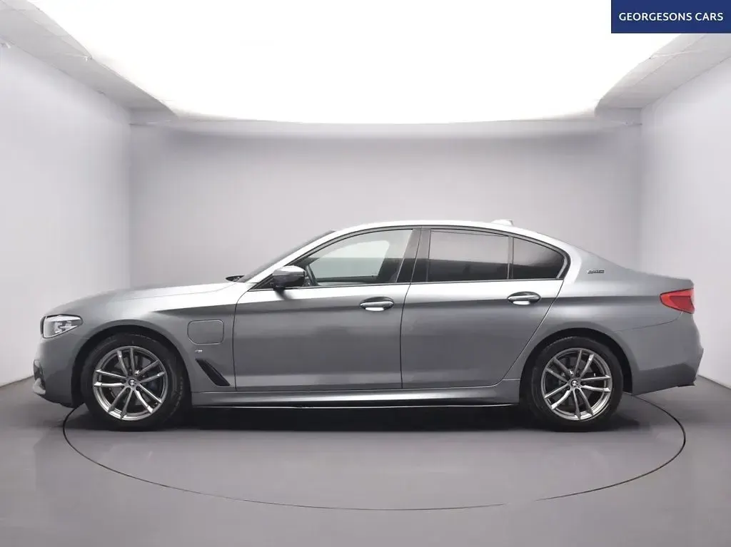 Used BMW 530e M Sport 252 HP (185 kW) 2017 Blue Sedan