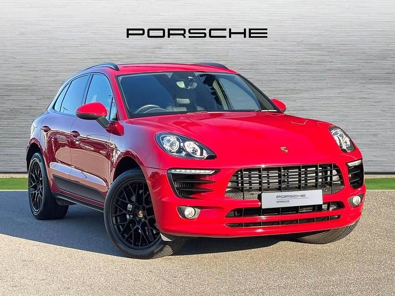 Red Used 2018 Porsche Macan S SUV | £36,900 (Expensive) - Image 1/4