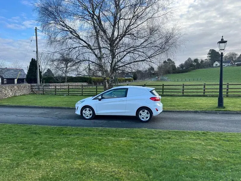 Used Ford Fiesta 85 HP (62 kW) 2020 White Hatchback