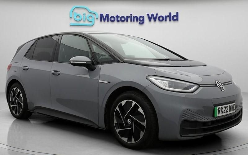 Used VW ID.3 Pure 110 kW (150 HP) 2021 Grey Hatchback