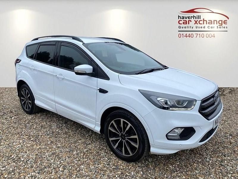 Used Ford Kuga ST-Line 150 HP (110 kW) 2017 White SUV