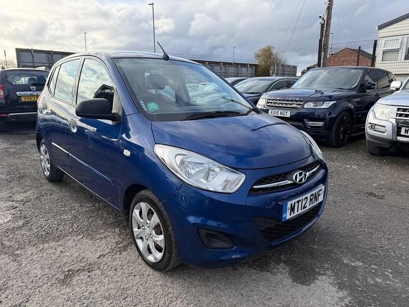 Usado Hyundai i10 Classic 85 HP (62 kW) 2012 Azul Citadino