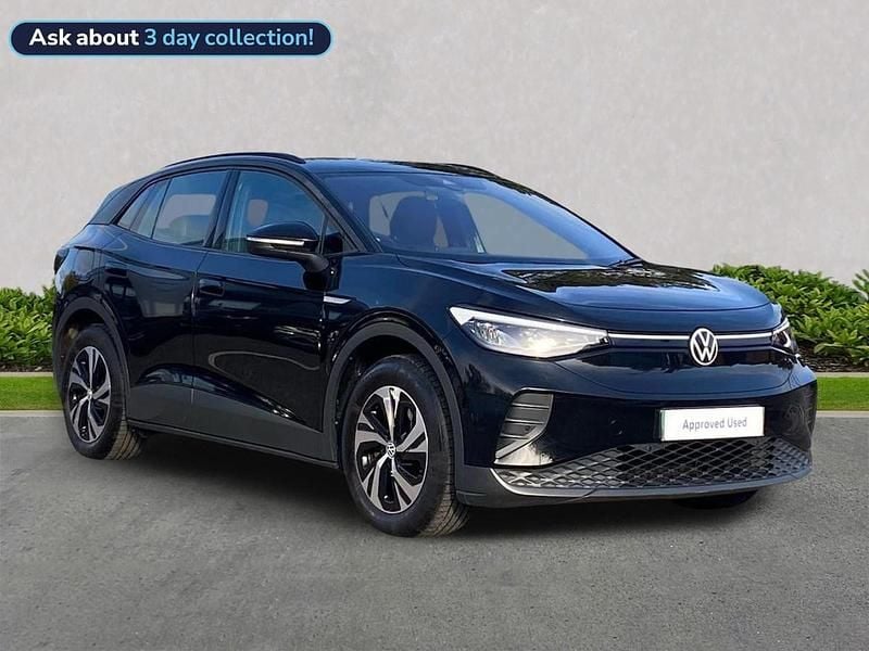 Black Used 2022 VW ID.4 Pure SUV | £19,113 (Good price) - Image 1/2