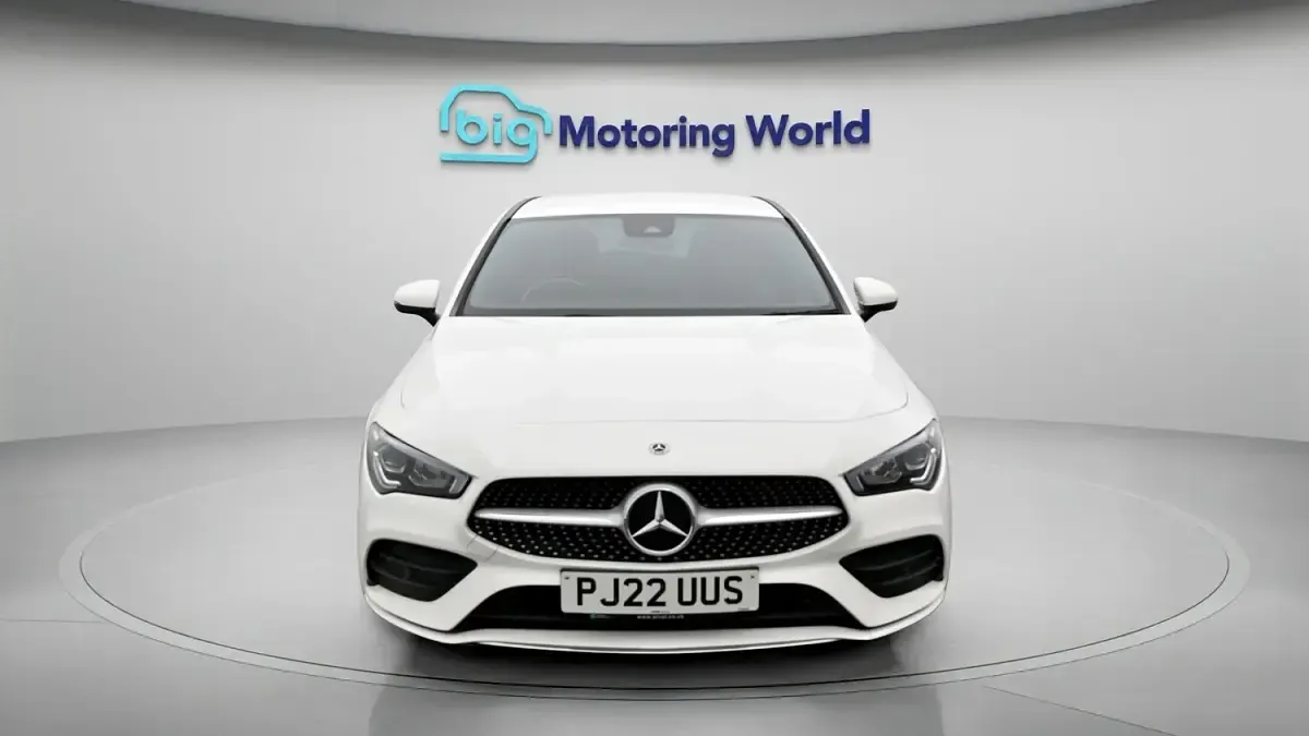 Used Mercedes CLA220 AMG line 2022 White Coupe