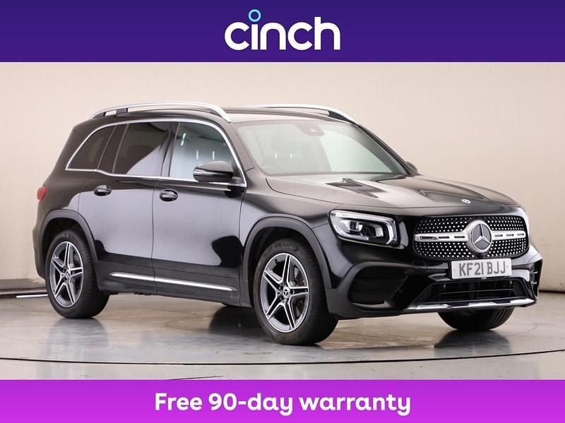 Black Used 2021 Mercedes GLB200 AMG line SUV | £25,049 (Fair price) - Image 1/3
