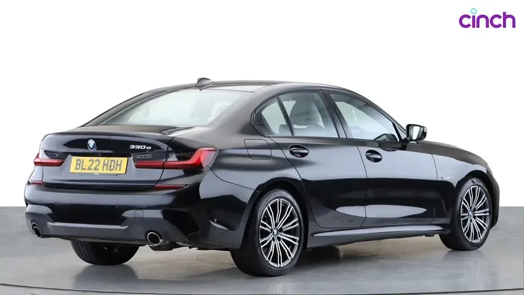 Used BMW 330e M Sport 292 HP (214 kW) 2022 Black Sedan