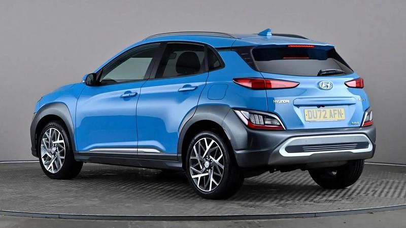 Used Hyundai Kona Premium 141 HP (103 kW) 2022 Blue SUV