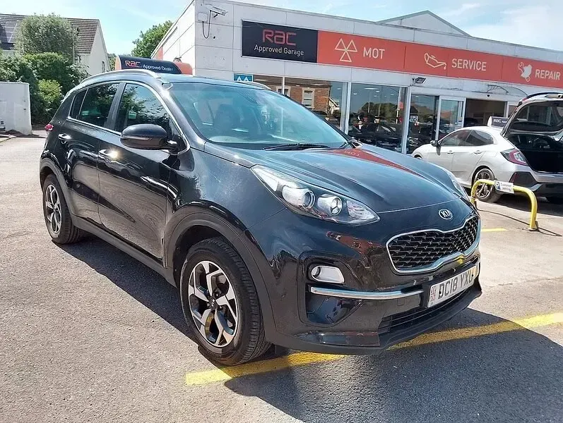 Used Kia Sportage 130 HP (95 kW) 2018 Black SUV