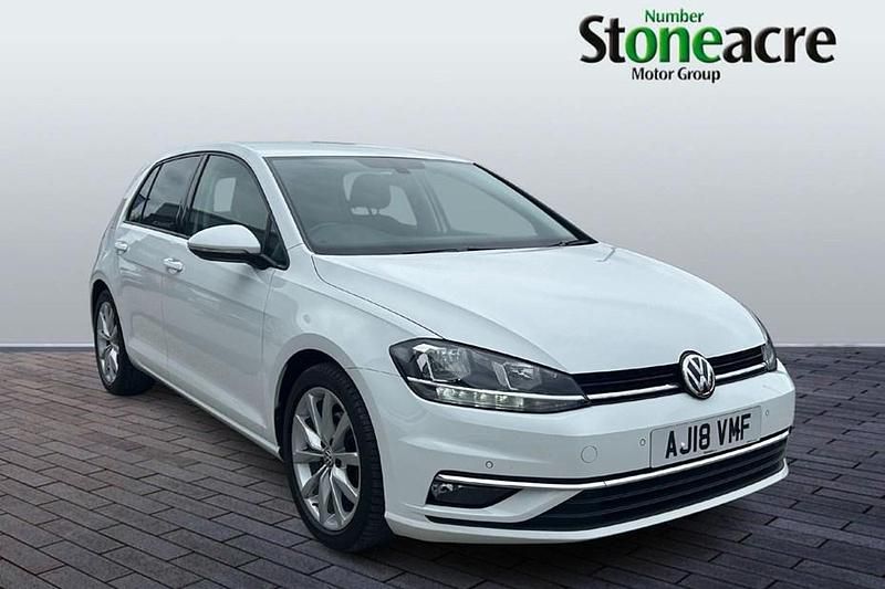 Used VW Golf VII GT 150 HP (110 kW) 2018 White Hatchback