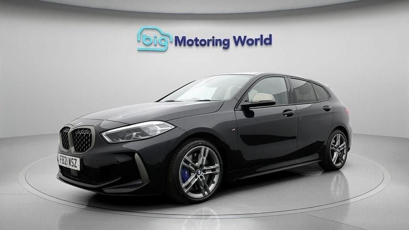 Used BMW M135 302 HP (222 kW) 2021 Black Hatchback