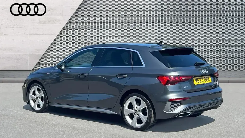 Used Audi A3 S-Line 150 HP (110 kW) 2023 Grey Sedan