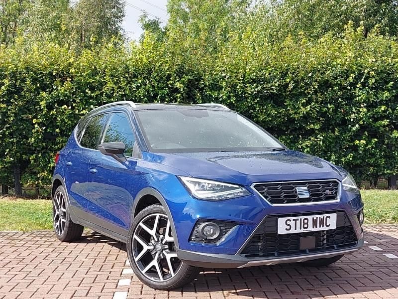 Used Seat Arona FR Sport 115 HP (84 kW) 2018 Blue SUV