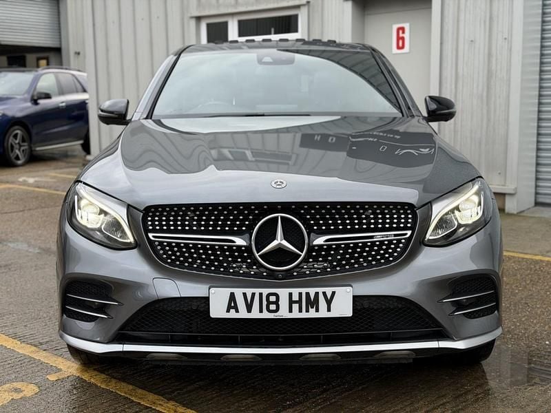 Used Mercedes GLC43 AMG Premium Plus 367 HP (269 kW) 2018 Grey Coupe
