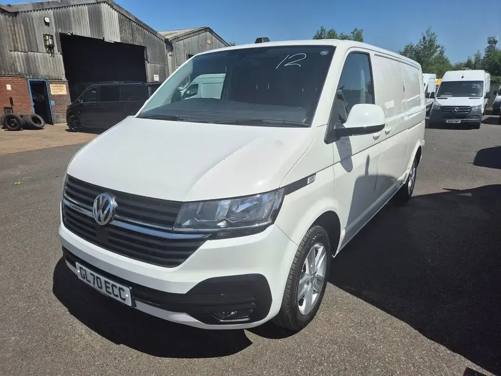 Used VW T6.1 Highline 150 HP (110 kW) 2020 White Van