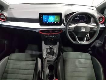 Used Seat Ibiza FR Sport 95 HP (69 kW) 2024 White Hatchback