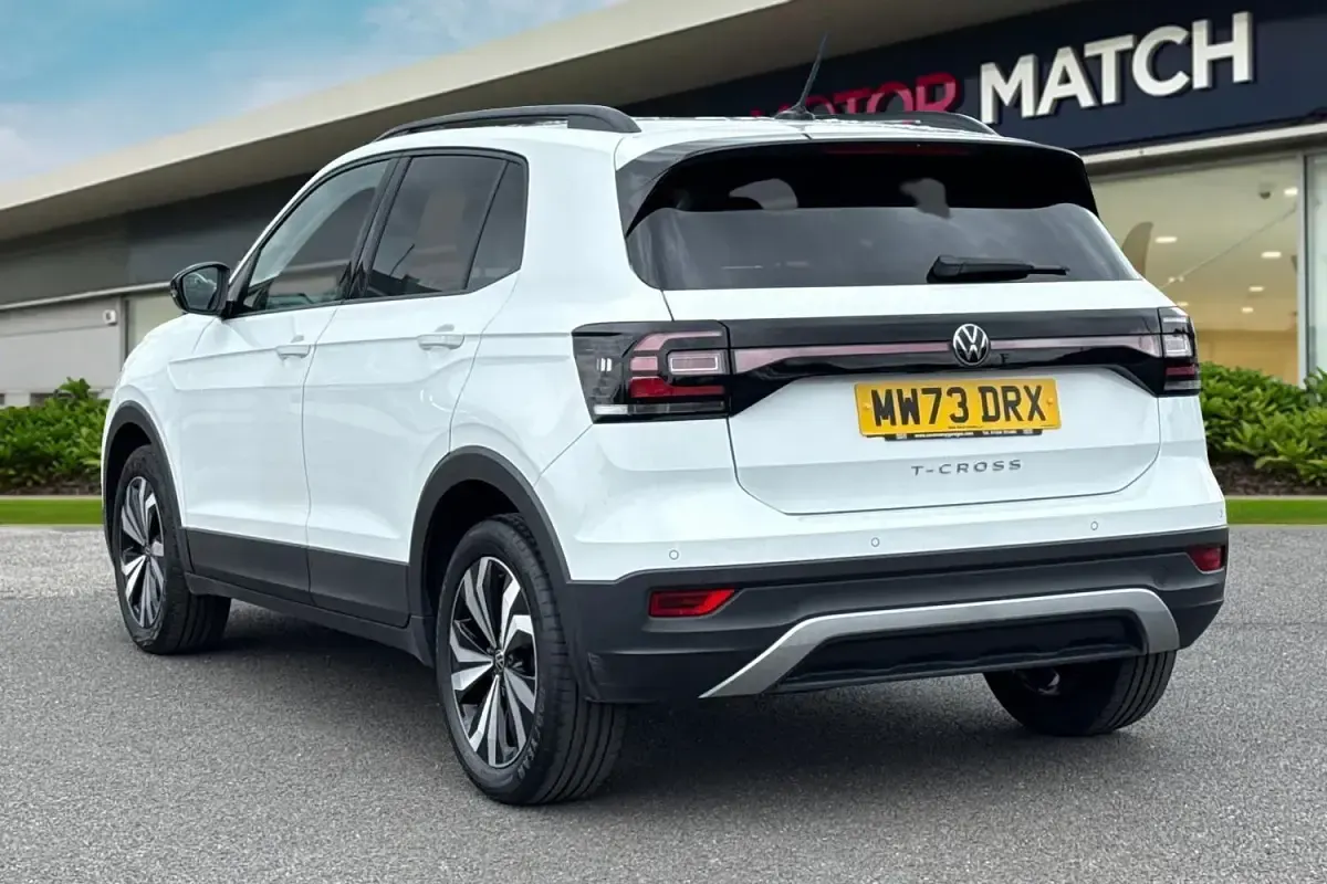 Usado VW T-Cross Black Edition 2023 Blanco SUV