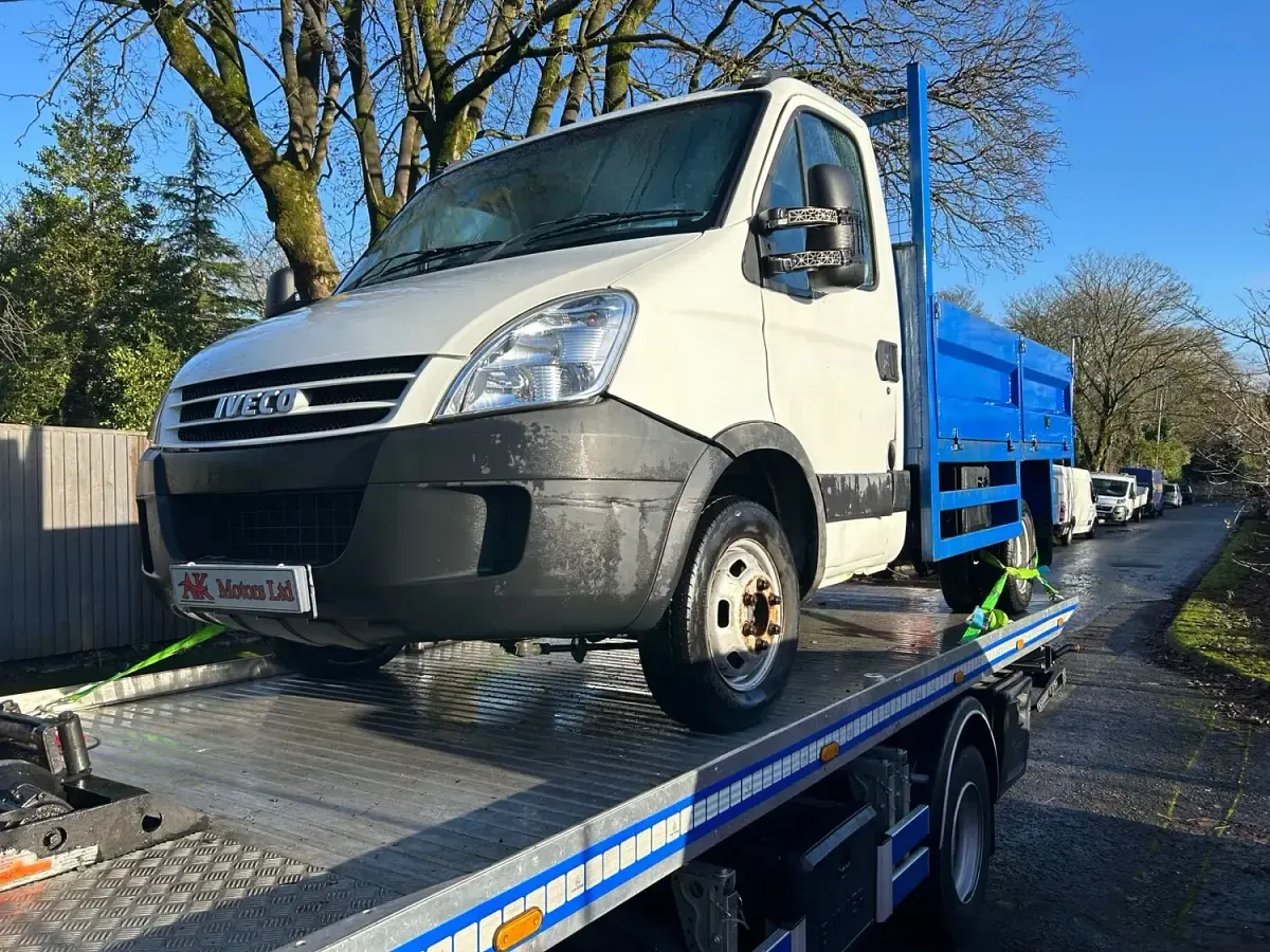 Begagnad Iveco Daily 135 HK (99 kW) 2008 Vit Cab