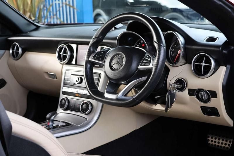 Used Mercedes SLC300 AMG line 2018 Red Cabriolet