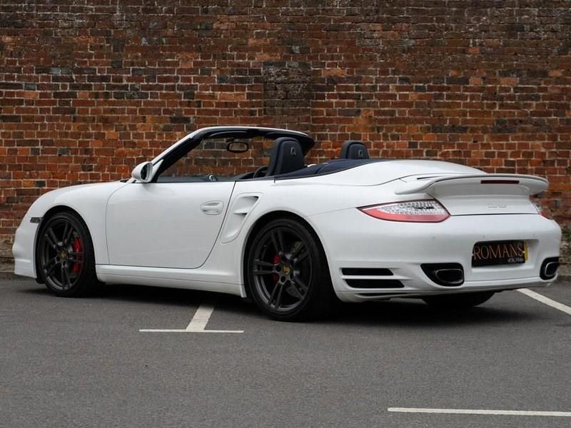 Used Porsche 997 Turbo 500 HP (367 kW) 2009 White Cabriolet