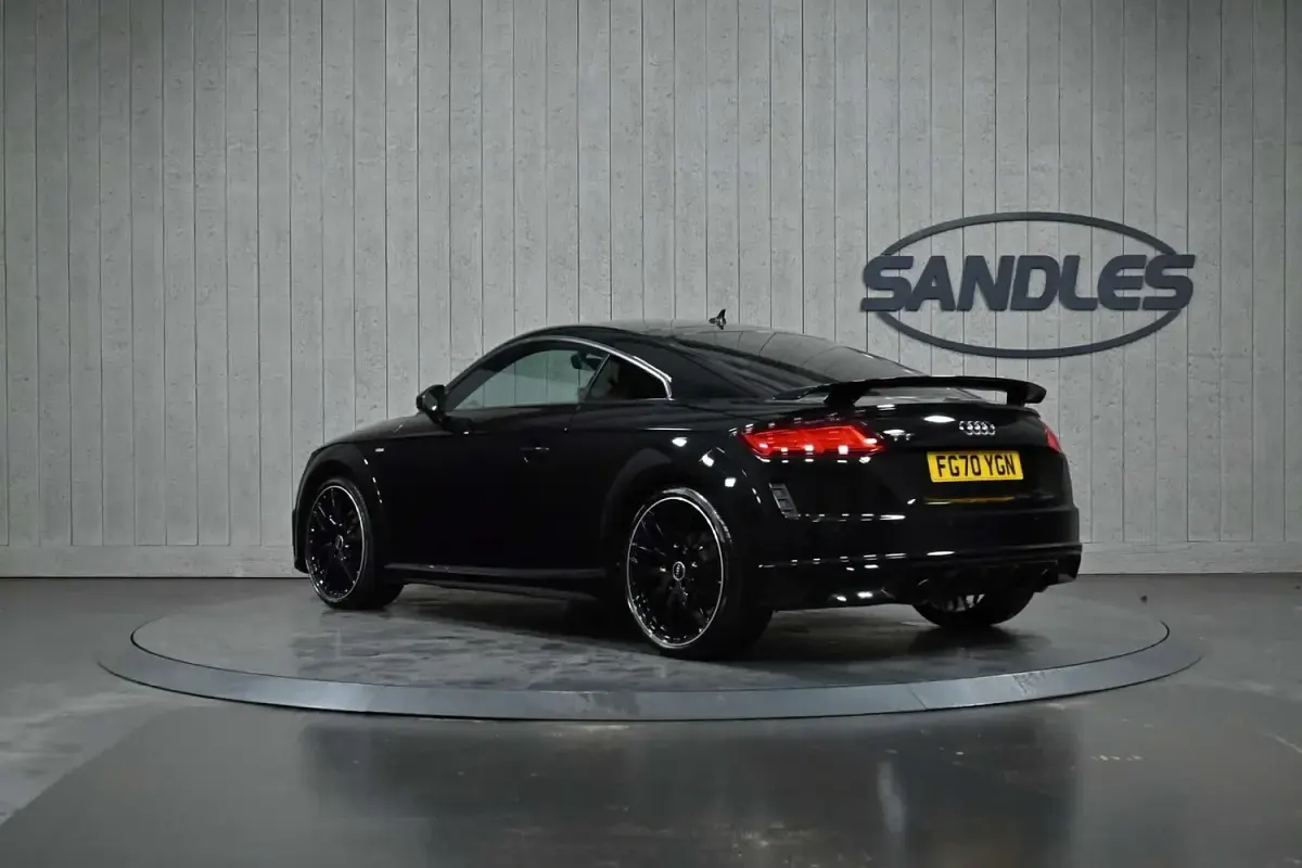 Used Audi TT Black Edition 245 HP (180 kW) 2020 Black Coupe