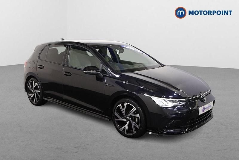 Black Used 2023 VW Golf VIII R-line Hatchback | £22,049 (Fair price) - Image 1/4