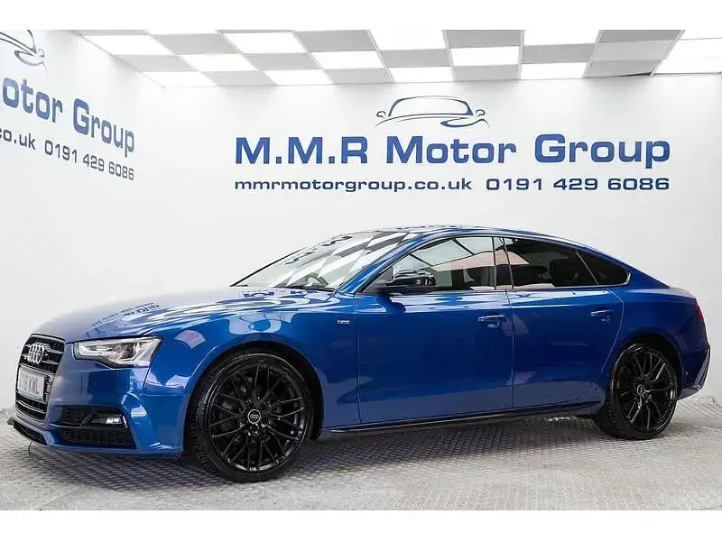 Used Audi A5 Sportback Advanced 190 HP (139 kW) 2016 Blue Hatchback