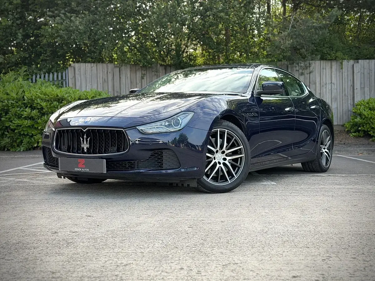 Used Maserati Ghibli 2016 Blue Sedan