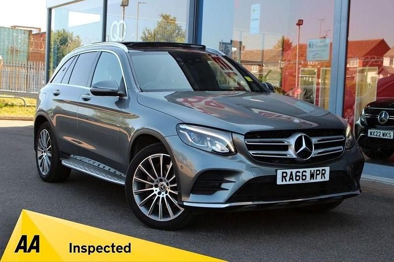 Grey Used 2017 Mercedes GLC250 AMG line SUV | £18,795 (Fair price) - Image 1/3