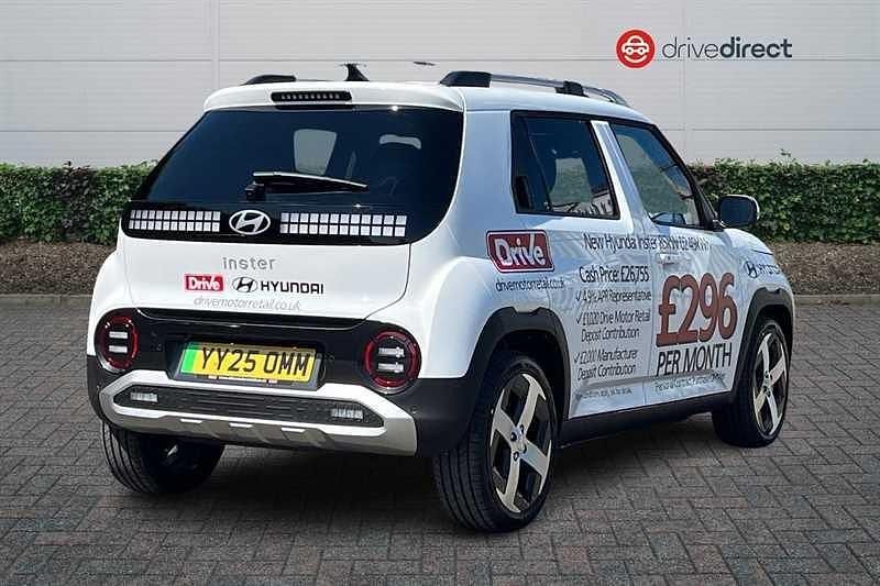 Used Hyundai Inster 85 kW (116 HP) 2025 White Hatchback