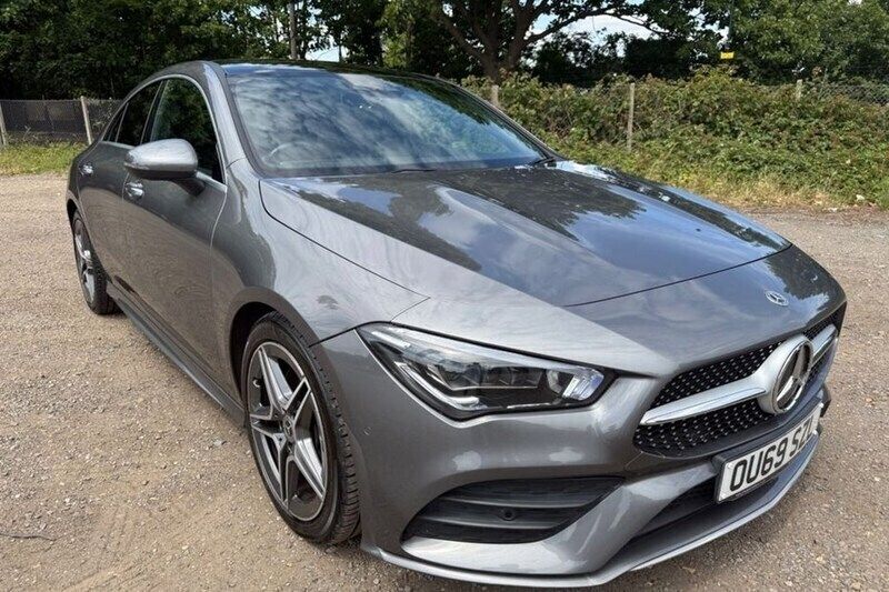 Grey Used 2019 Mercedes CLA220 AMG line Sedan | £22,995 (Fair price) - Image 1/1
