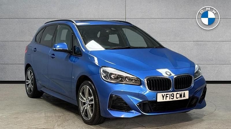 Blue Used 2019 BMW 225 Active Tourer M Sport MPV | £15,295 (Fair price) - Image 1/4