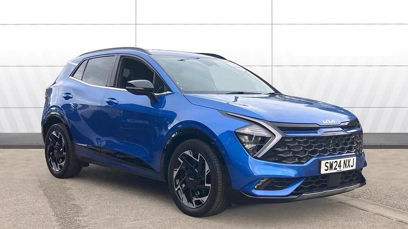 Blue Used 2024 Kia Sportage GT-Line SUV | £23,823 (Good price) - Image 1/3