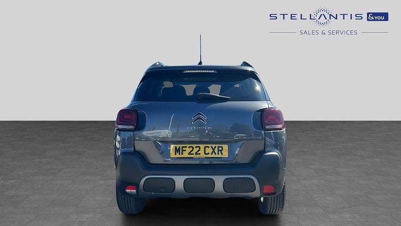 Usado Citroën C3 Aircross PureTech 108 HP (79 kW) 2022 Cinzento SUV