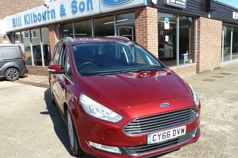 Red Used 2017 Ford Galaxy Titanium X MPV | £14,990 (Good price) - Image 1/1