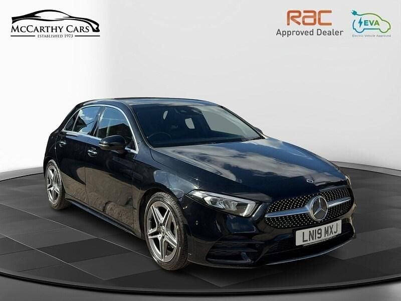 Black Used 2019 Mercedes A200 AMG line Hatchback | £16,795 (Fair price) - Image 1/2