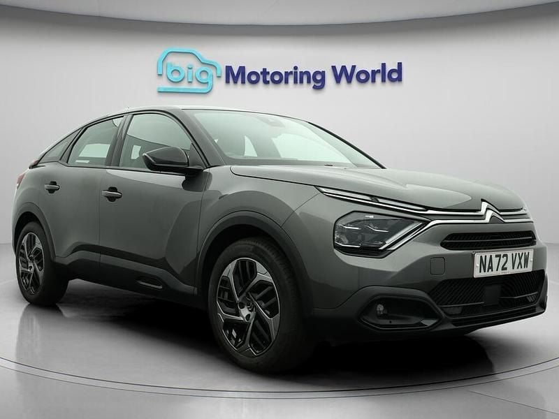 Grey Used 2022 Citroën C4 PureTech Hatchback | £12,565 (Good price) - Image 1/4