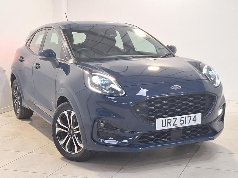Blue Used 2023 Ford Puma ST-Line Hatchback | £18,998 (Fair price) - Image 1/4