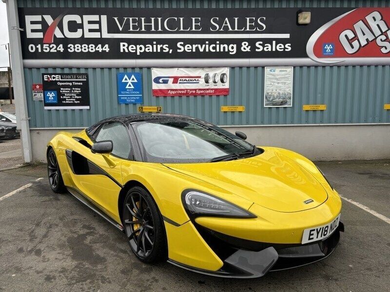 Yellow Used 2018 McLaren 570S Coupe | £91,995 (A bit pricey) - Image 1/4
