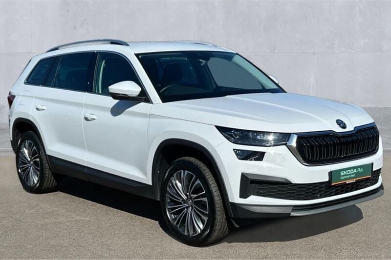 White Used 2023 Skoda Kodiaq SE L Executive SUV | £29,890 (Good price) - Image 1/4