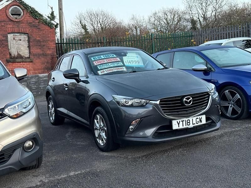Grey Used 2018 Mazda CX-3 SUV | £4,995 (Super price) - Image 1/4