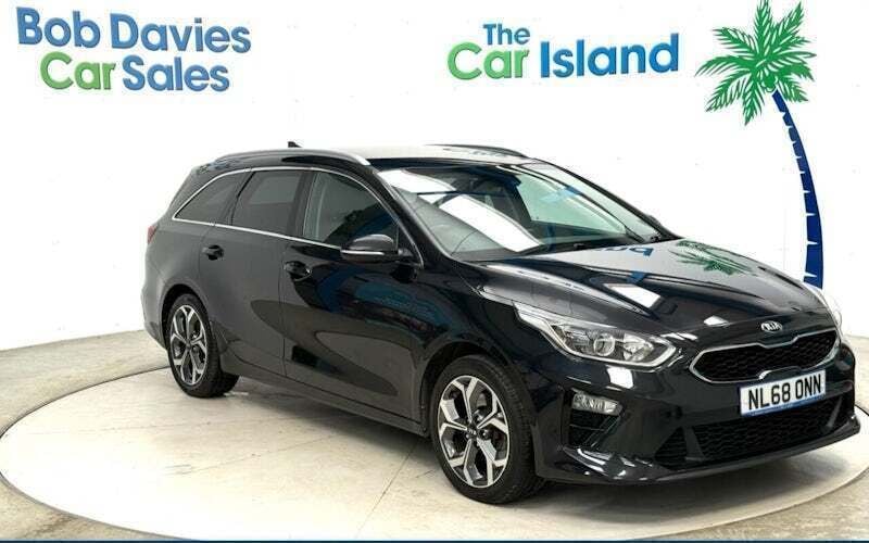 Black Used 2018 Kia Ceed Sportswagon Estate | £9,650 (Fair price) - Image 1/4