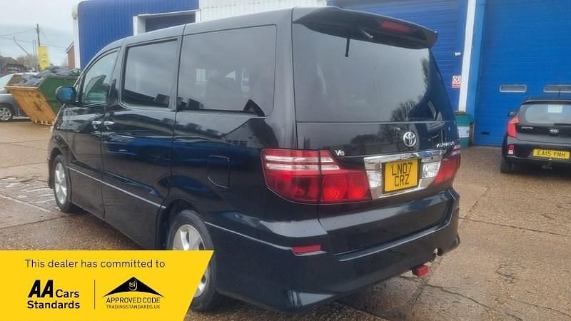 Second-hand Toyota Alphard 2009 Negru Monovolum